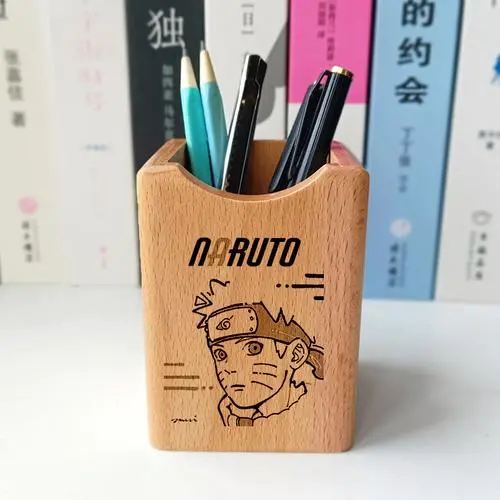 木制筆筒打標樣品