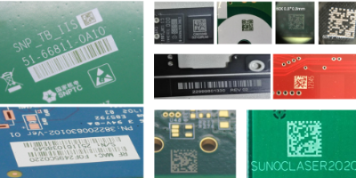 PCB板打標樣品展示