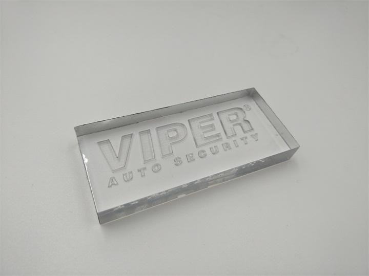 玻璃激光打標樣品