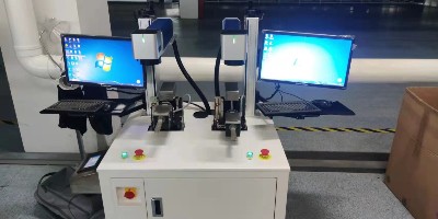 雙工位自動(dòng)打標(biāo)機(jī)圖樣