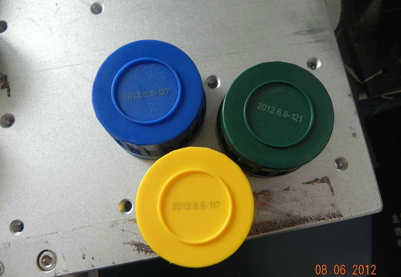 塑料瓶蓋打標